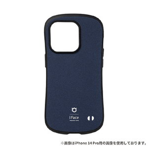 Hamee iPhone 15 Plus用ハイブリッドケース iFace First Class Sense ネイビー 41-961704-イメージ1