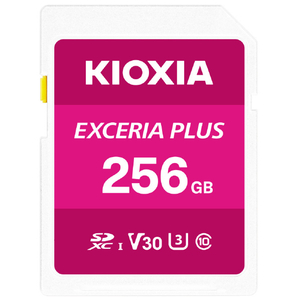 KIOXIA SDXC UHS-Iメモリカード(256GB) EXCERIA PLUS KSDH-A256G-イメージ1