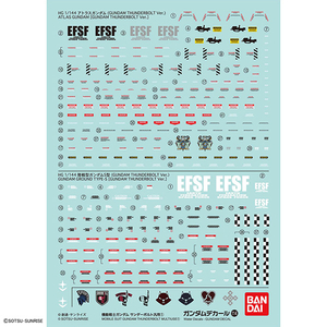 バンダイスピリッツ ガンダムデカールNo．114 HG 1/144 機動戦士ガンダム サンダーボルト汎用1 GD114ｻﾝﾀﾞ-ﾎﾞﾙﾄﾊﾝﾖｳ1N-イメージ1