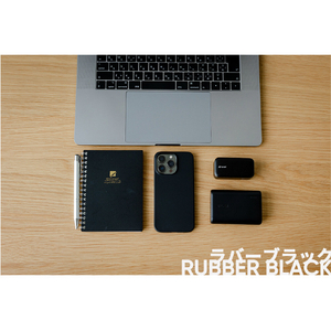 パワーサポート iPhone 14 Plus用保護ケース Air Jacket Rubber Black PFIM-72-イメージ8