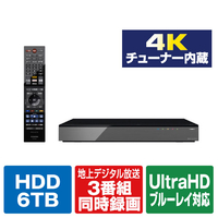 REGZA 4Kレグザタイムシフトマシンハードディスク(6TB) 4Kレグザブルーレイ DBR-4KZ600