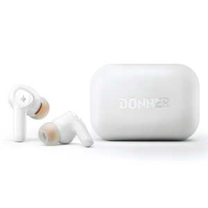 Donner カナル型完全ワイヤレスイヤフォン Dobuds ONE White DTW-E10WHITE-イメージ2