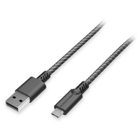 多摩電子工業 WリバーシブルmicroUSBタフケーブル 1.2m ブラック TH97SRT12K