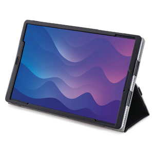 エレコム Lenovo Tab M10 HD(2nd Gen)用ソフトレザーケース ブラック TB-L201PLFBK-イメージ1