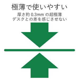 エレコム 爆速効率化マウスパッドfor Excel(XLサイズ) グリーン MP-SCBGE-イメージ8