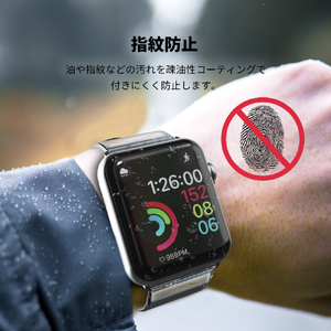 miak Apple Watch SE/6/5/4 40mm用セルフヒーリング 液晶保護フィルム(2枚入り) MA22176AW-イメージ9