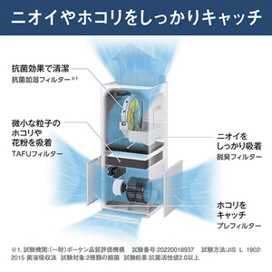 ダイキン 加湿空気清浄機 e angle select 加湿ストリーマ空気清浄機 ブラウン MCK704AE3-T-イメージ9