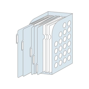 プラス シンプルワークカラーインデックス 5色 A4 FL-103CH FCC0638-88-161FL-103CH-イメージ6