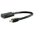 ホーリック Mini DisplayPort→HDMI変換アダプタ 10cm MDPHDF01-178BK-イメージ2