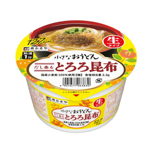 寿がきや 小さなおうどん とろろ昆布 86g FC223PY-6383-イメージ1