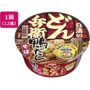 日清食品 どん兵衛 鴨だしそば105g 12食 F108879-イメージ1