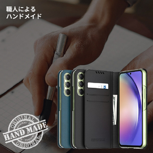 araree Galaxy A54用手帳型ケース Mustang Diary ブラック AR25180A54-イメージ12