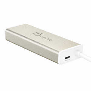 j5 create USB Type-C 3ポートHUB+SD/MicroSDカードリーダー マルチドック JCH347-イメージ3