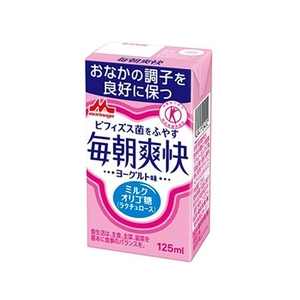 森永乳業 毎朝爽快 125mL FCM5165-イメージ1