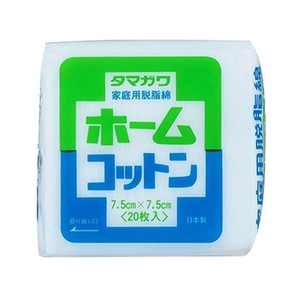 玉川衛材 ホームコットン 20枚 FCM3920-イメージ1