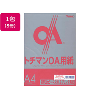 SAKAEテクニカルペーパー 極厚口カラーPPC A4 レッド 50枚×5冊 FC92530-LPP-A4-R