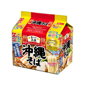 明星食品 食べて応援 沖縄そば 5食パック 460g FC775NV-イメージ1