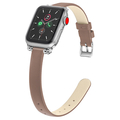 GAACAL Apple Watch Series 1-9/SE1-2/(38/40/41mm)用「ラテ色」PUレザーバンド ブラウン W00061BRA