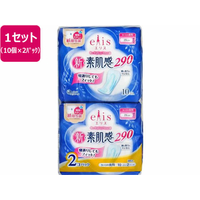 大王製紙 エリス 新・素肌感 夜用 羽なし 10コ×2パック FC908MV