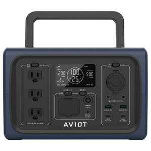 AVIOT ポータブル電源 500W NAVY PS-F500-NV-イメージ2