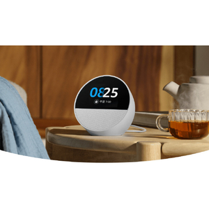 Amazon Echo Spot(2024年発売)スマートアラームクロック with Alexa ホワイト B0C2RZWV9B-イメージ2