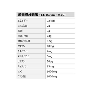 コカ・コーラ アクエリアス 1日分のマルチビタミン 500ml F040758-イメージ3