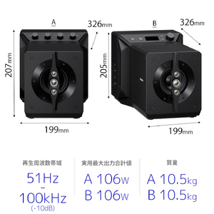 SONY ニアフィールドパワードスピーカー ブラック SA-Z1-イメージ2