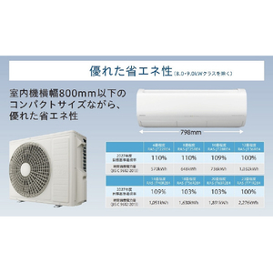 日立 「工事代金別」 12畳向け 自動お掃除付き 冷暖房省エネハイパワーエアコン e angle select 凍結洗浄　白くまくん Xシリーズ RASJT36RE4WS-イメージ7