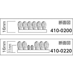 ミヅシマ工業 リネンマット フラット 450×750mm FC488HB-4438833-イメージ3