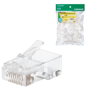 エレコム Cat6A用コネクタ 100個入り LD-6RJ45T100-イメージ1