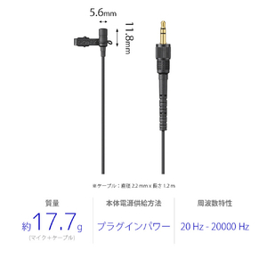 SONY ラベリアマイクロフォン ECM-L1-イメージ2