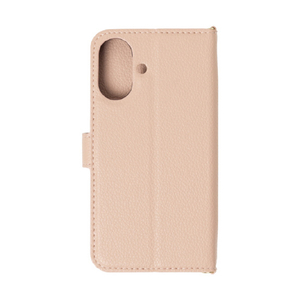 ＮＡＴＵＲＡＬ　ｄｅｓｉｇｎ iPhone 16用手帳型ケース LANDA． レトロピーチ IP24-61-LND04-イメージ2