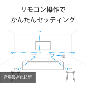 SONY サウンドバー ブラック HT-A7000-イメージ5