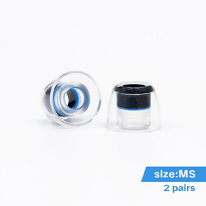 日本ディックス イヤーピース AL ALLOY MS (2ペア) Pentaconn COREIR -ペンタコンコレイル- Blue PTM02-MS-イメージ1