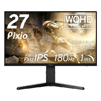 Hamee 27型ゲーミング液晶ディスプレイ Pixio ブラック PX277PN-PW