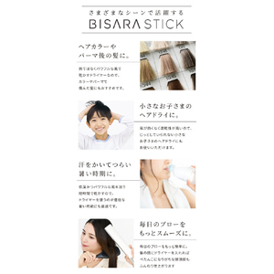 QUADS ヘアドライヤー BISARA STICK(ビサラ スティック) BISARA ブラック BSR004-BK-イメージ12