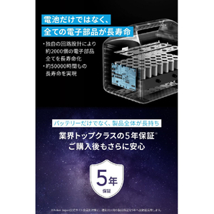 Anker 535 Portable Power Station (PowerHouse 512Wh) ブラック A1751512-イメージ3