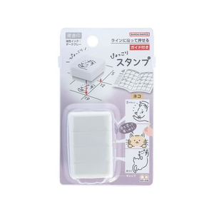 サンスター ぴょっこりスタンプ ネコ FC983RZ-S3222900-イメージ1