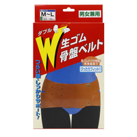 コジット W生ゴム骨盤ベルト M～L ｺﾂﾊﾞﾝﾍﾞﾙﾄWﾅﾏｺﾞﾑML