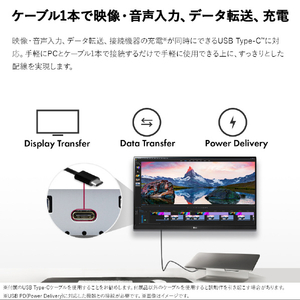 LGエレクトロニクス 31．5型液晶ディスプレイ 32UQ750-W-イメージ7