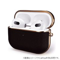 GAZE AirPods(第3世代)用本革ケース ブラック GZ22193AP3BK