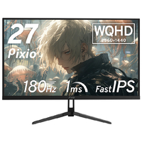 Hamee 27型ゲーミング液晶ディスプレイ Pixio ブラック PX278WAVE-PW