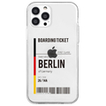 Dparks iPhone 13 Pro用ソフトクリアケース City berlin DS21196I13P