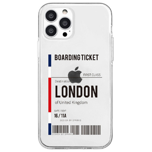 Dparks iPhone 13 Pro用ソフトクリアケース City london DS21197I13P-イメージ1