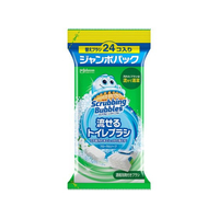 ジョンソン 流せるトイレブラシ フローラルソープ 替え 24個 FCV3949