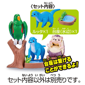 タカラトミー 冒険大陸 アニアキングダム ルッタ(コツメカワウソ) ｱﾆｱKDﾙﾂﾀｺﾂﾒｶﾜｳｿ-イメージ5