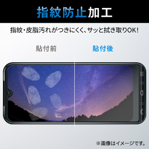 エレコム かんたんスマホ3/あんしんスマホ(KY-51B)用 PM-K222FLGG-イメージ4