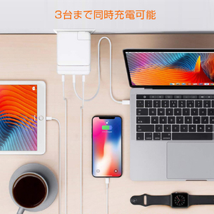 HYPER Apple 87W USB-C電源アダプタ用USB-C Hub HP16201-イメージ7