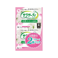 小林製薬 サラサーティーコットン100 ナチュラルローズの香り 56個×2P FCA7763