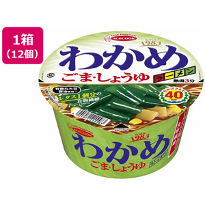 エースコック わかめラーメン ごま・しょうゆ 93g×12食 F109031-イメージ1